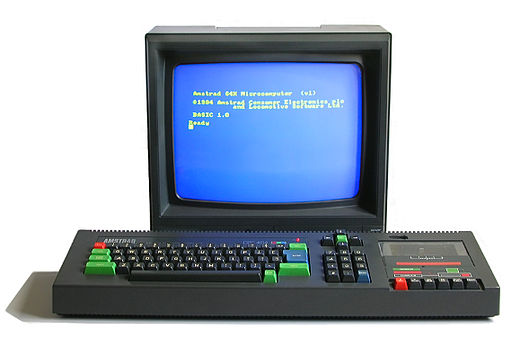 image illustratice de l'ordinateur amstrad CPC 464