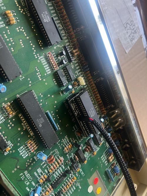 image d'illustration de l'intérieur de mon Amiga 500