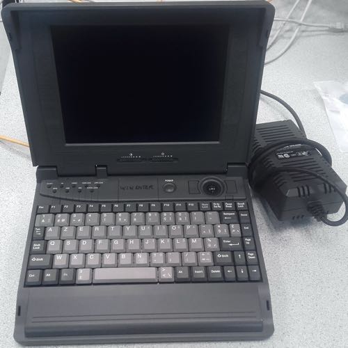 image illustrative de mon ordinateur IBM Thinkpad 750c