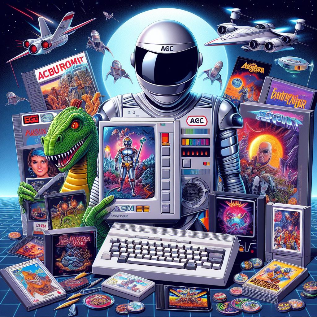 images jeux ordinateur généré par IA